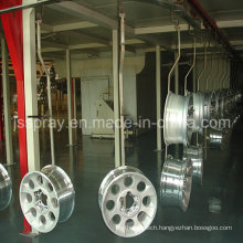 Electrophoresis Conveyor Spray Coating Line for Car Rims